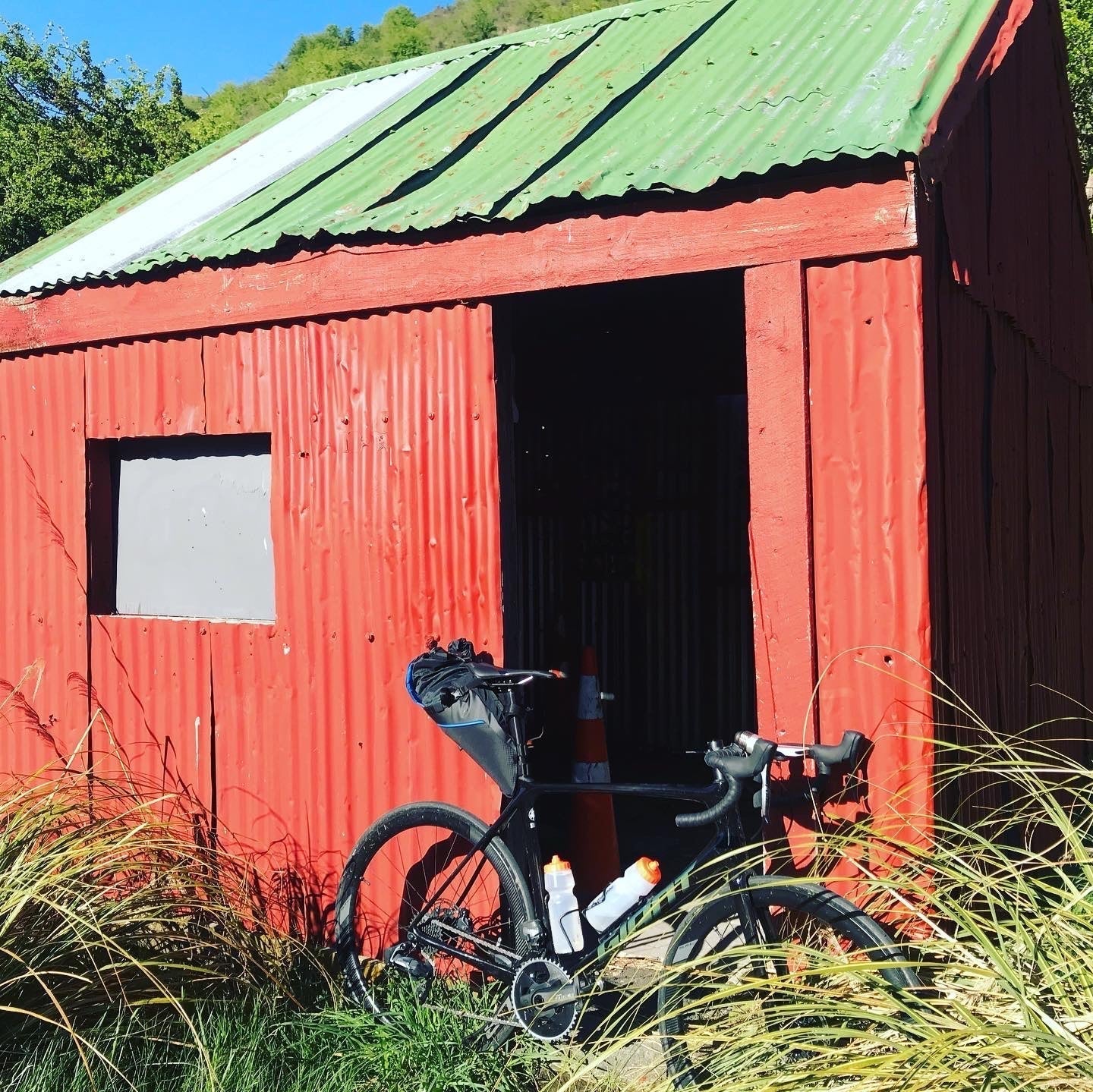 New Bike Day in the Southern Alps New Zealand