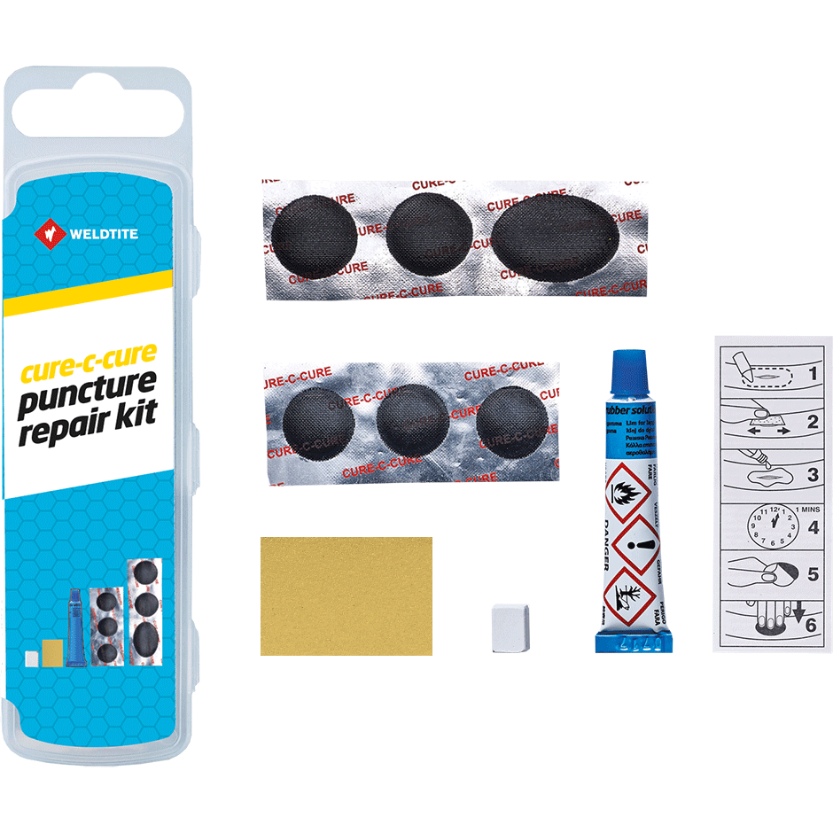 Weldtite puncture hot sale repair kit